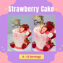 Load image into Gallery viewer, Strawberry Cake