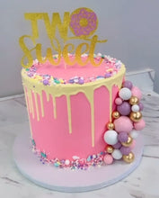 Load image into Gallery viewer, 1 Tier Cake and choice of 2 Dozen of Treats