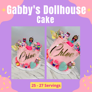 Gabby's Dollhouse Cake