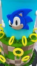 Load image into Gallery viewer, Sonic the Hedgehog Cake