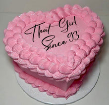 Load image into Gallery viewer, 6&quot; inch Heart-shaped Cake
